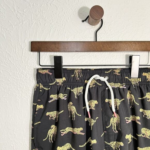 First Wave Running Cheetahs Boys Size 18/20 Mesh Lined Swim Trunks - Picture 3 of 10